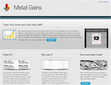 Tablet Screenshot of metalgains.com